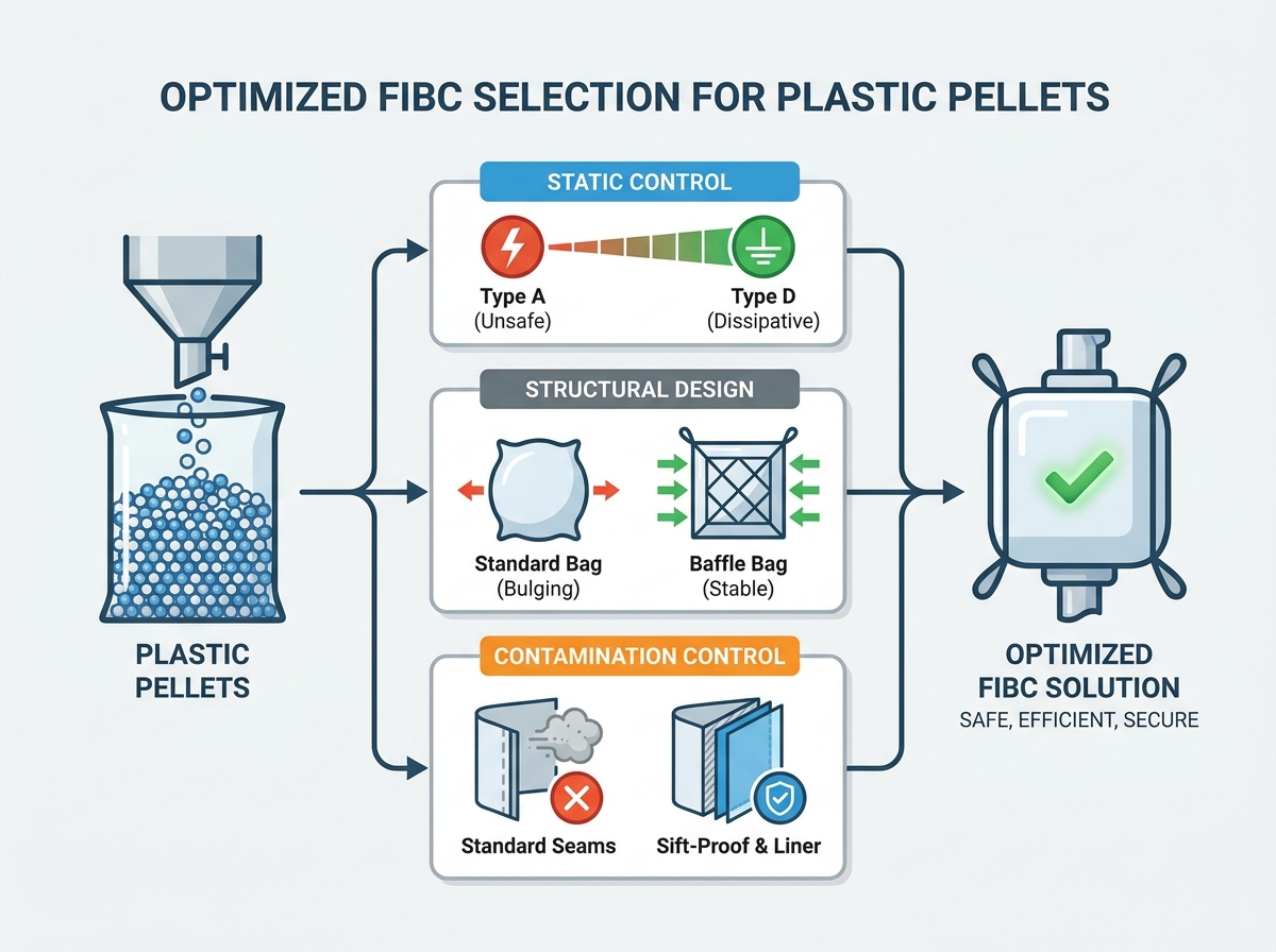 fibc bags for plastic pellets