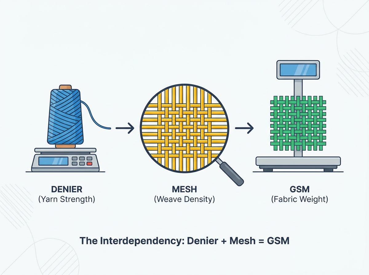 PP Woven Fabric Denier vs GSM