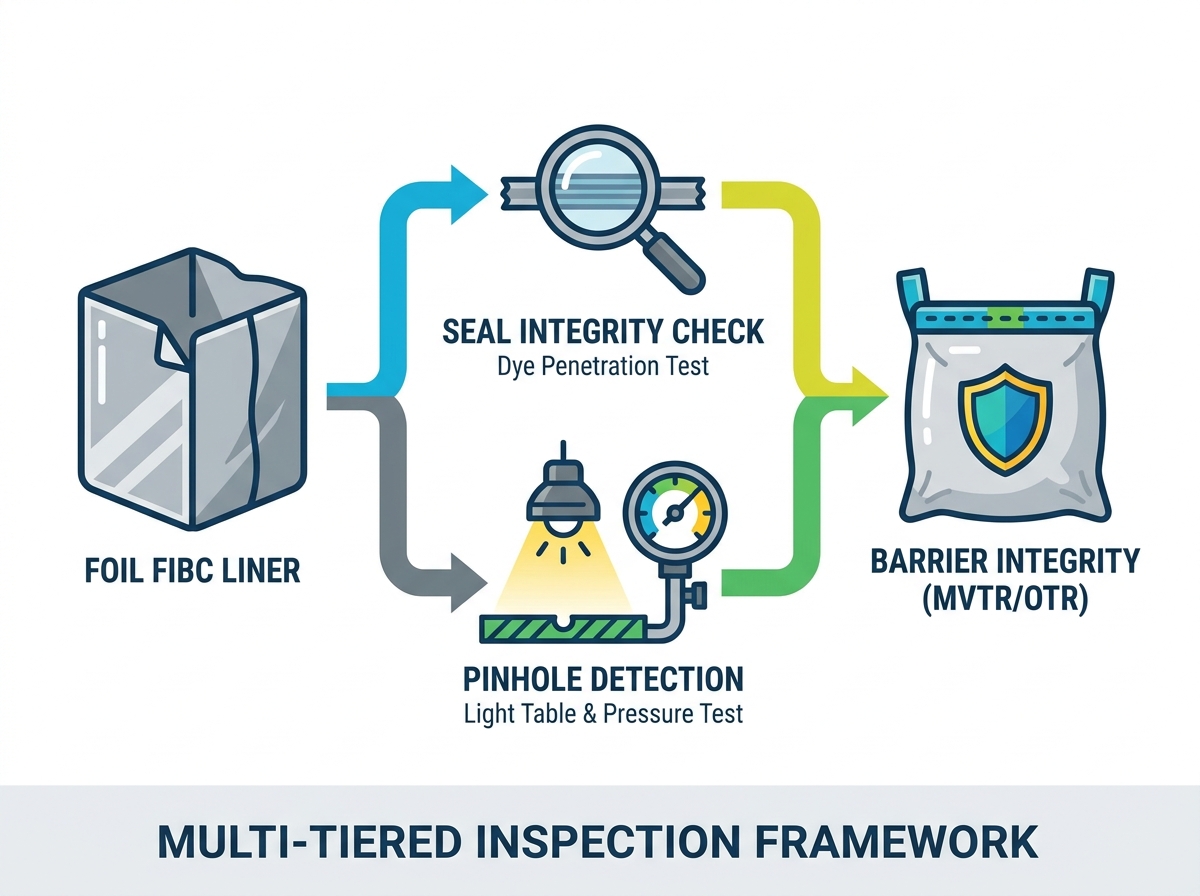 Aluminum Foil FIBC Liner Inspection